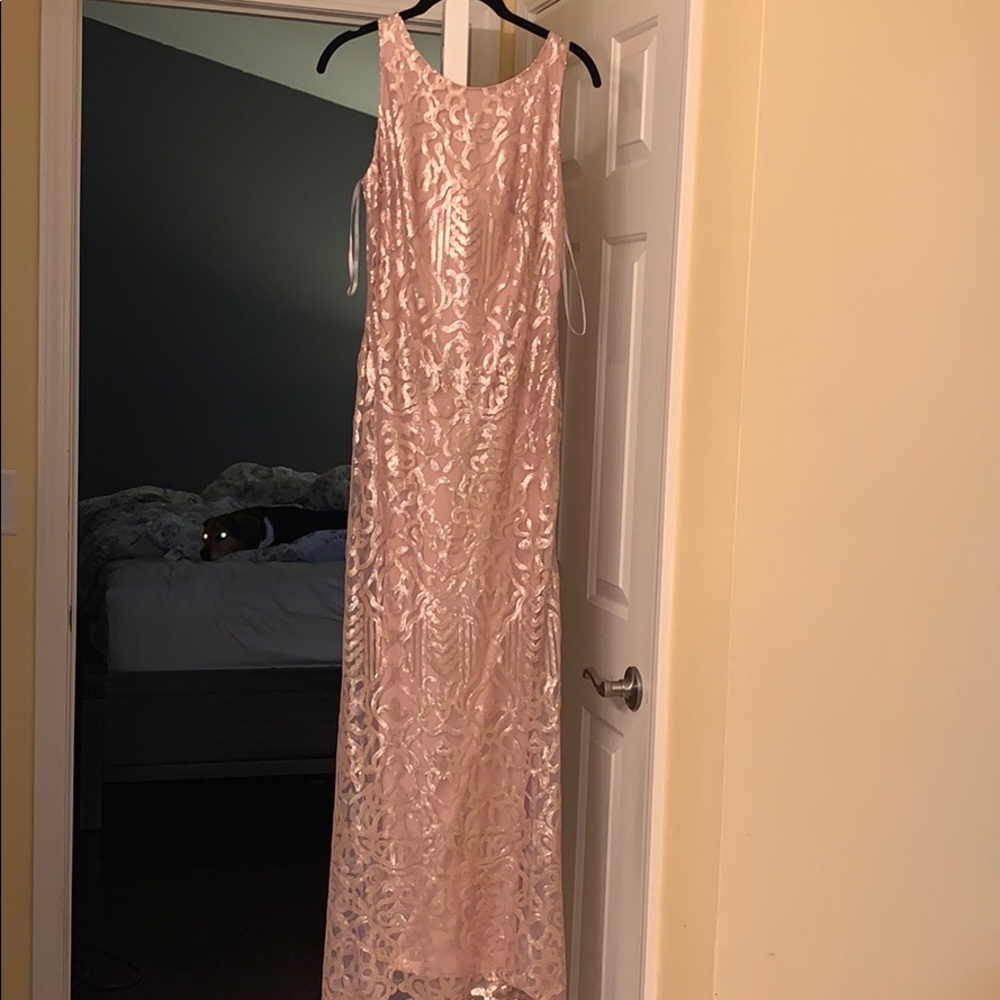 Plunging Back Bridesmaid/Prom Dress